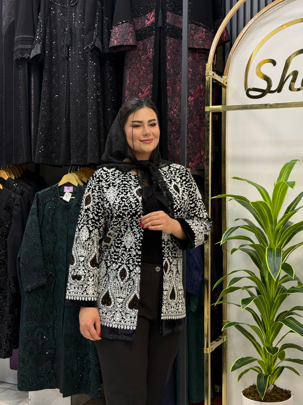 مانتو مجلسی پاییزی
